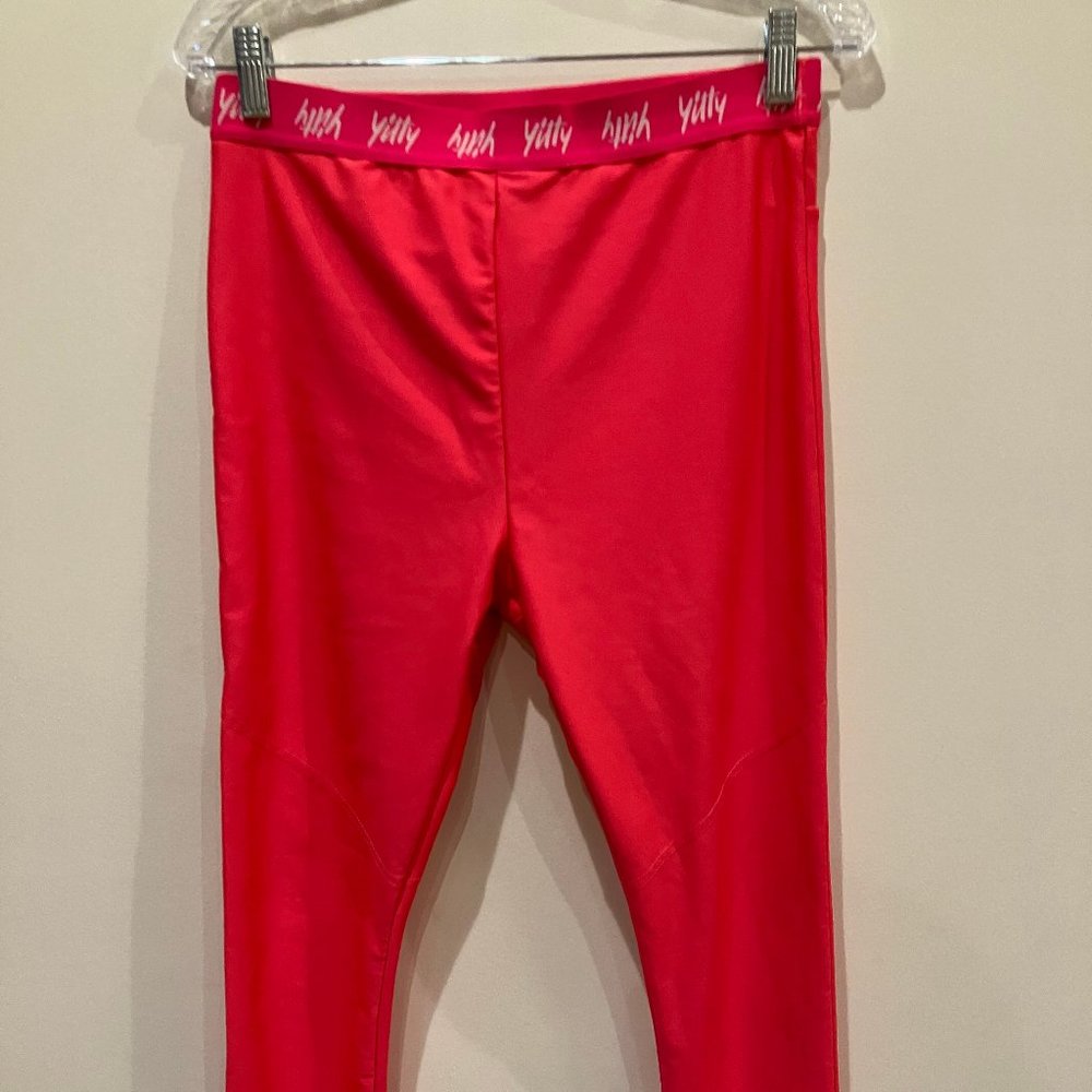 Yitty Major Label High Waist Shaping Logo Legging 7/8 Pink XL